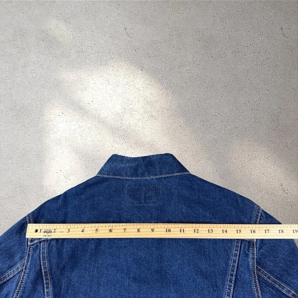 Vintage BIG E Levi's 70505 0217 Denim Trucker Jacket Sz 40 Type 3 60s 70s Dark